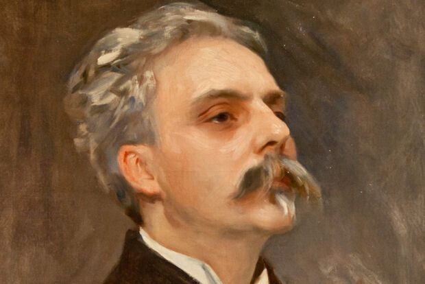 Portrait of composer Gabriel Fauré