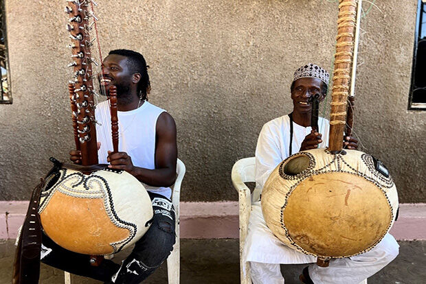 Gambian music duo Mamudou Susso & Suntou Susso