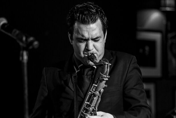 Saxophonist Brandon Allen