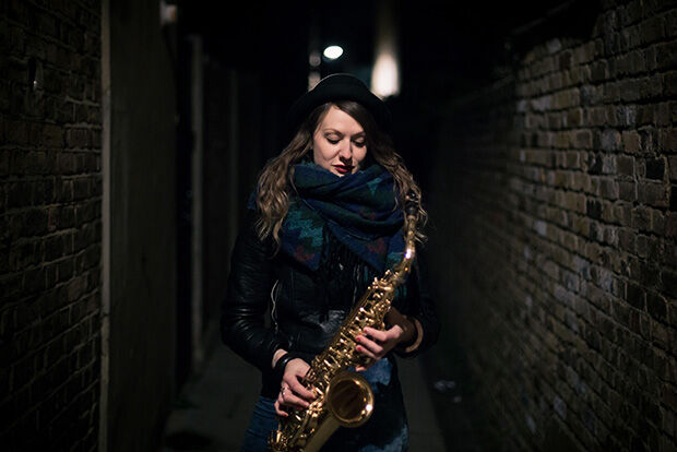 Saxophonist Rachel Cohen