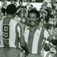 Cyrille Regis (left) and Brendon Batson (right) playing for West Bromwich Albion