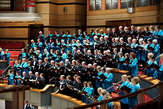 City of Birmingham Choir in performance