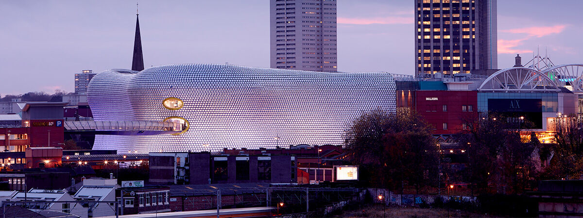 Birmingham Skyline at sunset