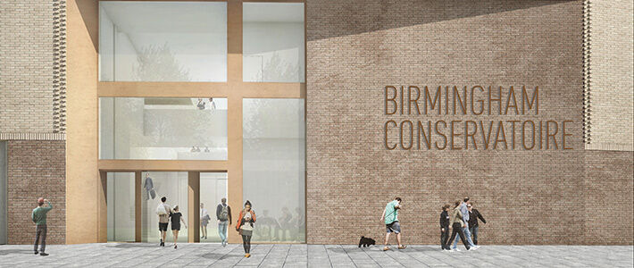 Conservatoire - News - New Building - Entrance