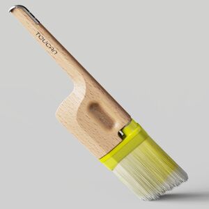 A wooden brush