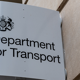 Department of Transport sign