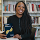 Dr Dionne Taylor with Blackness at the Intersection book