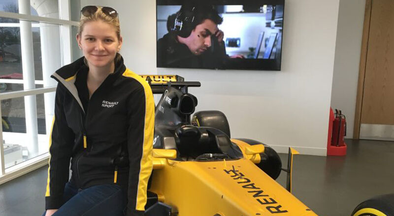 Lilly’s placement with Renault Formula One