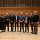 Pictured: (l-r) Head of Brass Edward Jones, Epsilon Brass and the Prince Regent’s Band