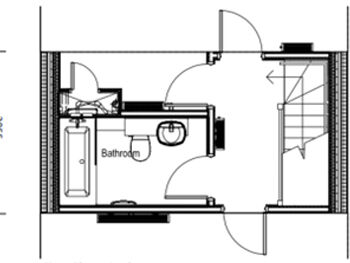 First floor pod layout