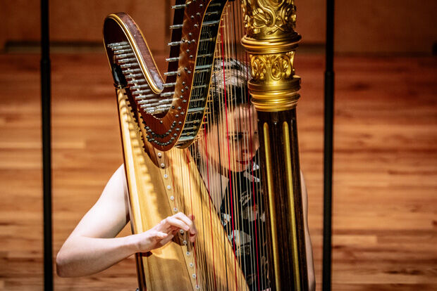 RBC harpist