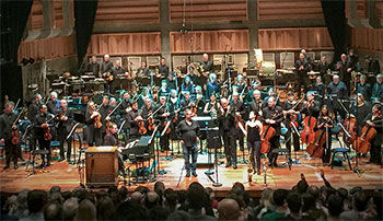 A live performance of ‘Hawaii Hawaii Hawaii last year, with Trish Clowes (saxophone), BBC Concert Orchestra and Ben Palmer, Conductor. 