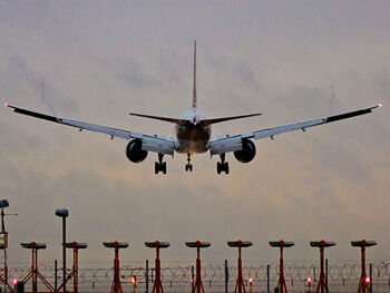 Aeroplane at Heathrow Airport