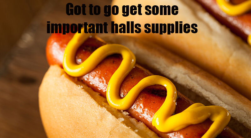 Hotdogs - welcome week