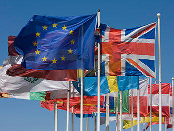Centre for Brexit Studies International Politics Image 350x263 - EU Flags