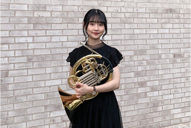 French horn player Jhih-Yi (Chloe) Chang