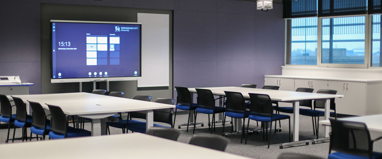 Benjamin Zephaniah Building Level 2 classroom