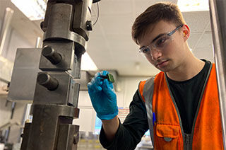 Lewis Sherwood, Mechanical Engineering Placement student