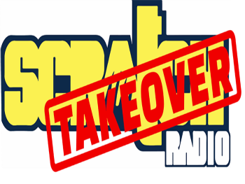 Scratch Radio Takeover logo 