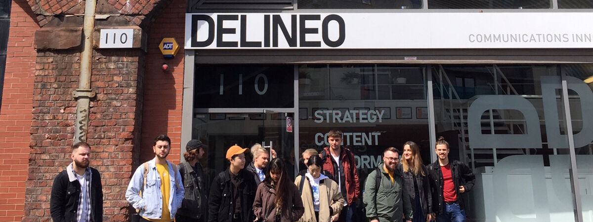 BA (Hons) Graphic Communication students were recently given the opportunity to visit a variety of Manchester-based agencies