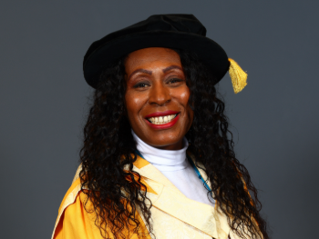 Marcia Shakespeare MBE at BCU graduation ceremony