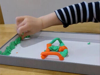 playdough maze 