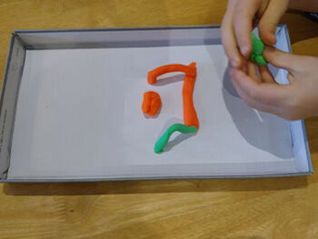 playdough maze 