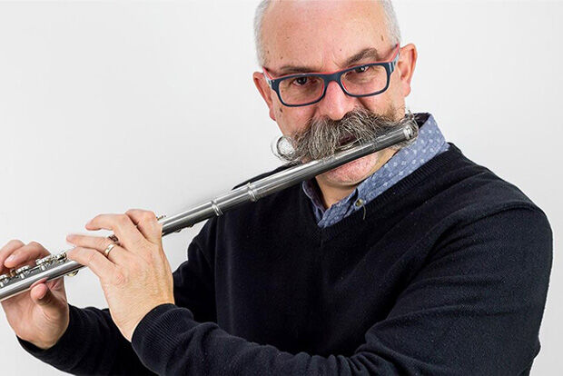 Flautist Michael Cox