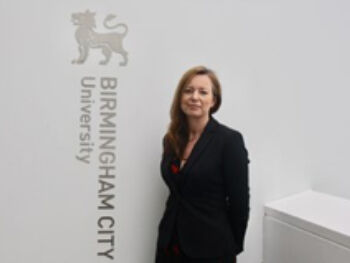 Photo of Dr Michaela Kendall at Birmingham City University