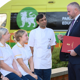 Health Minister with BCU nursing students