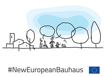 Logo for the New European Bauhaus 