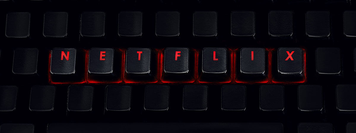 Netflix List Article 1200x450 - Netflix spelt out on a keyboard