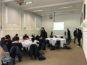 Students on PRINCE2 Training 