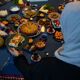 Family sharing Iftar together