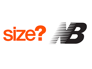 Size? and New Balance logo