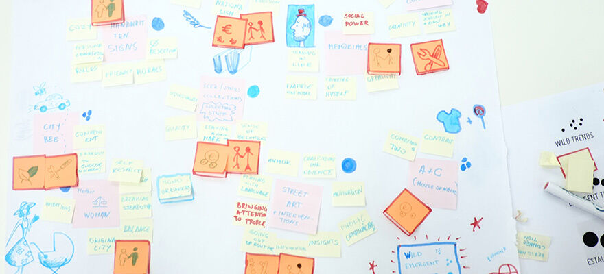 Post-it notes - trend forecasting
