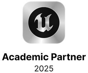 Unreal academic partner 2025 logo