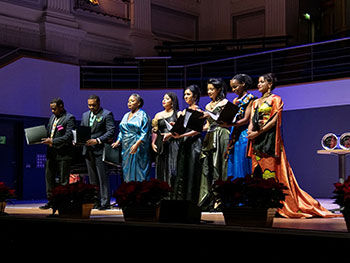 VOBO awards ceremony. Opera singers on stage at Town Hall