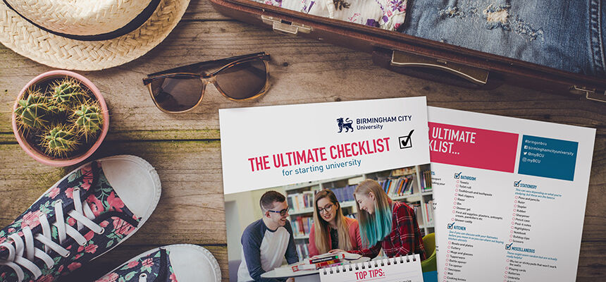 What to take to university checklist